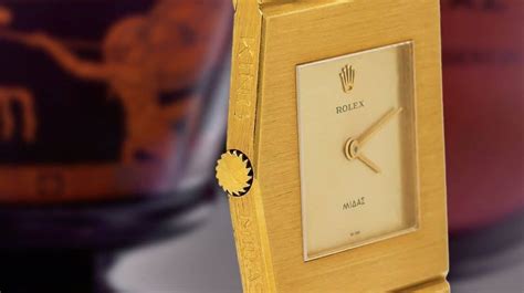 rolex rey midas|Designed by Gérald Genta: The Legendary Rolex .